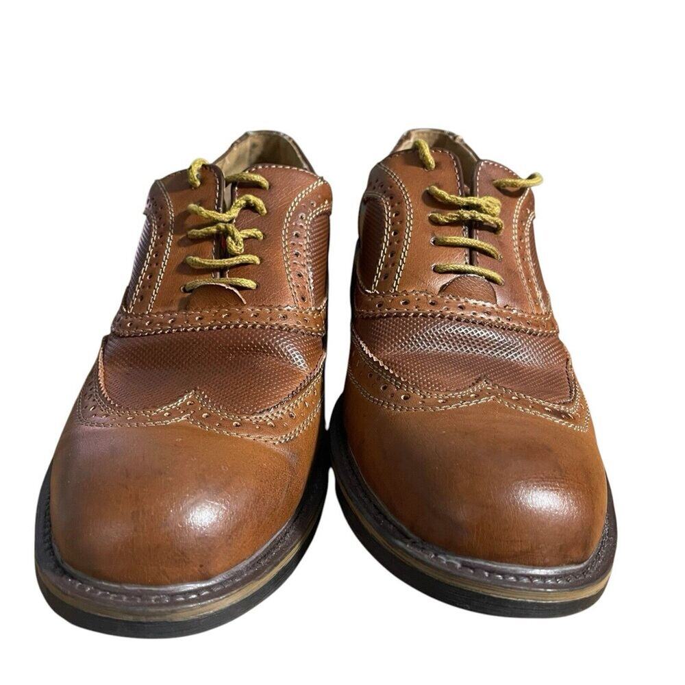 Steven Madden Mens 9 Shoes Leather Oxford M-Zane Wedding Formal Corporate Work